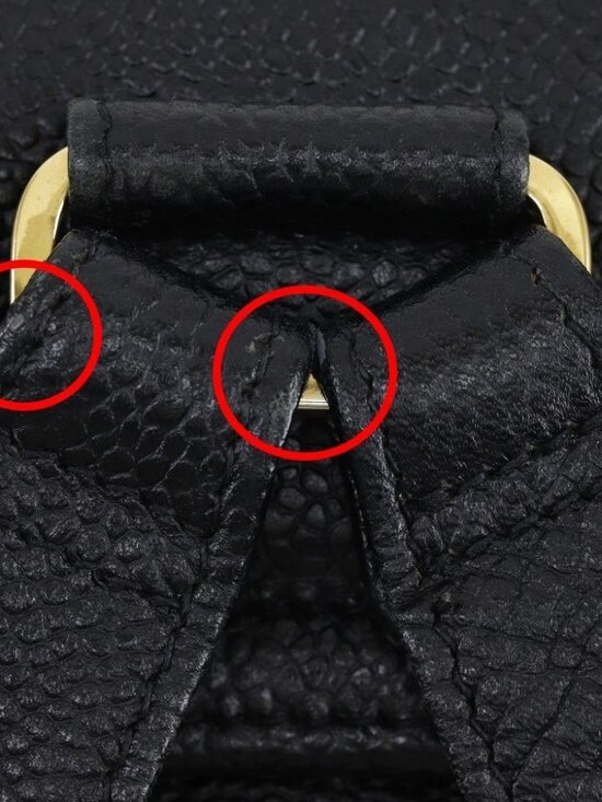 CHANEL COCO Mark Backpack Daypack ChainBackpack black leather Women main image 12